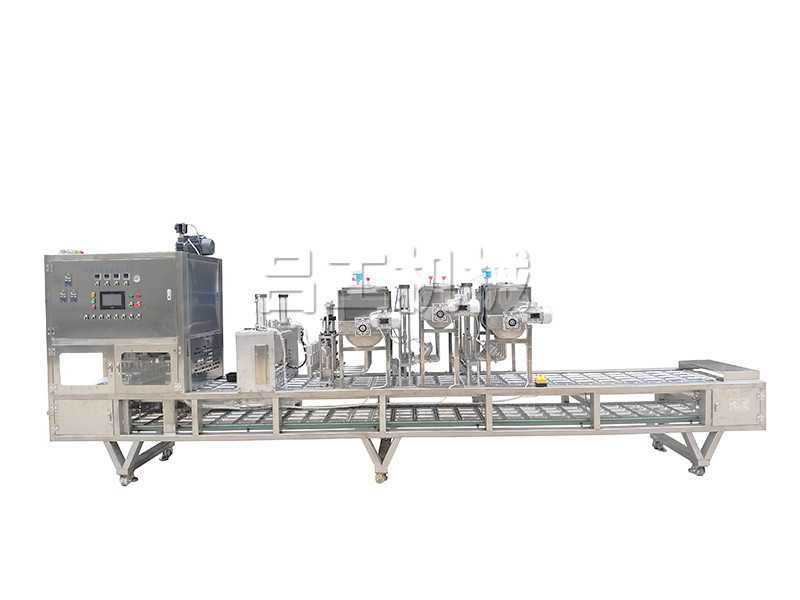 LG-400铝箔盒灌装封口机