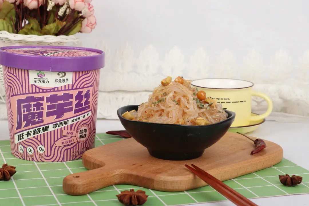 健康美味，一步到位：桶装魔芋凉面包装机